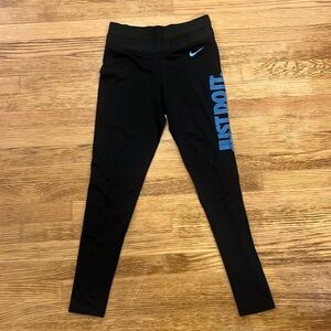 Nike JUST DO IT leggings size medium